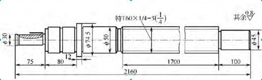 S7332螺纹磨床5级精度丝杠图
